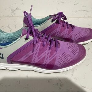 Purple Foot Joy Womens Golf Shoes